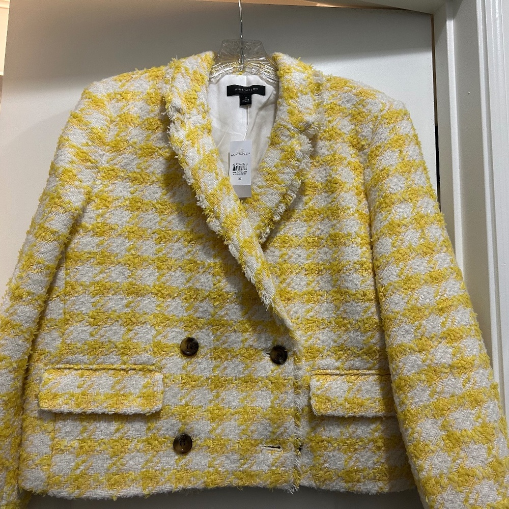 Ann Taylor Tweed Jacket